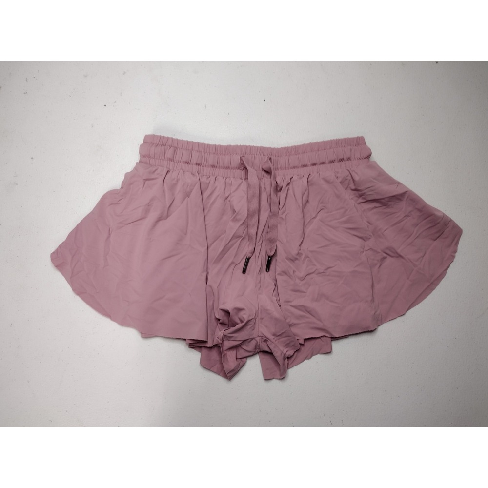 Liberty Pro Girls Youth Medium Mauve Pink Flowy 2-in-1 Athletic Skort Shorts YM